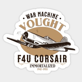 F4U Corsair | World War 2 Plane Sticker